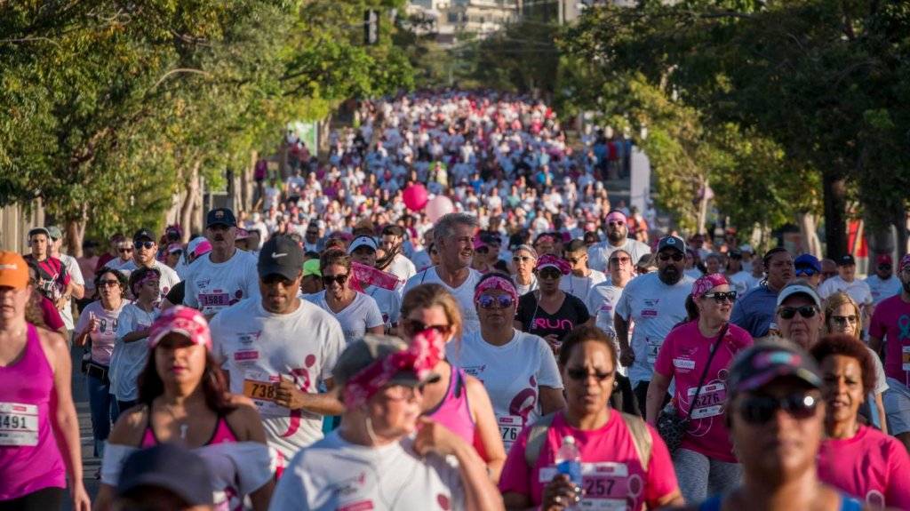 En la Isla la primera carrera virtual del circuito 5k de Race for the Cure a nivel mundial 