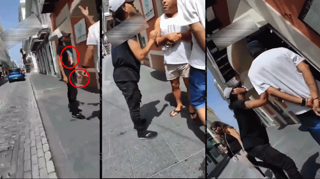  Video: “Supuestos manifestantes” en Viejo San Juan insultan a extranjero y le piden que se vaya a su país 