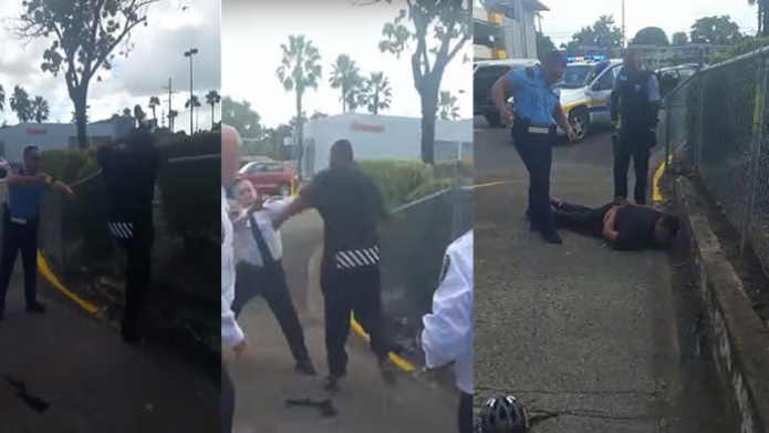 Video: Joven que agredió guardias de Seguridad en Plaza del Sol había robado en tienda Aeropostale