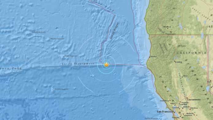 Sismo de magnitud 5,5 sacude coste norte de California