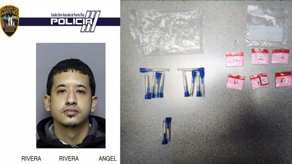  Arrestado con drogas en Salinas 