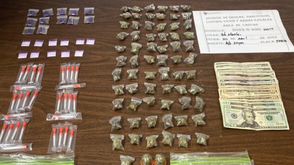  Arrestos, arma y drogas ocupadas en allanamientos en Caguas y Gurabo 