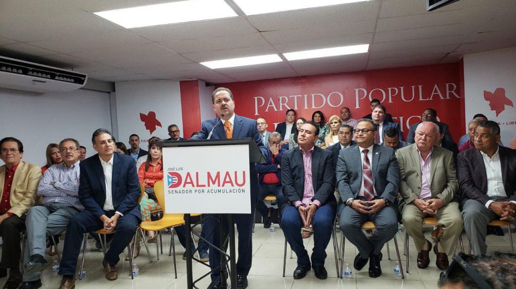  Jos&eacute; Luis Dalmau con miras a presidir el Senado si gana el PPD 