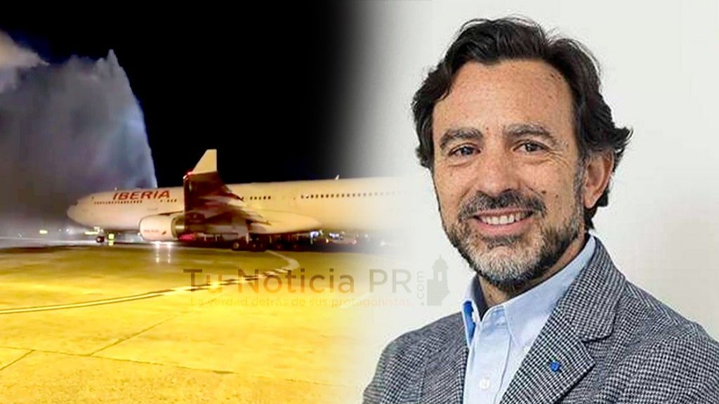  Video: Comandante de Iberia se retir&oacute; y su petici&oacute;n fue que su &uacute;ltimo viaje saliera de Puerto Rico 