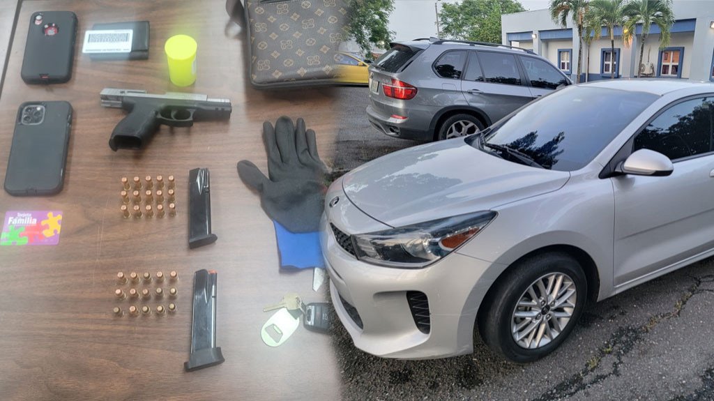  Arrestan a dos hombres con drogas y un arma de fuego en Guaynabo 