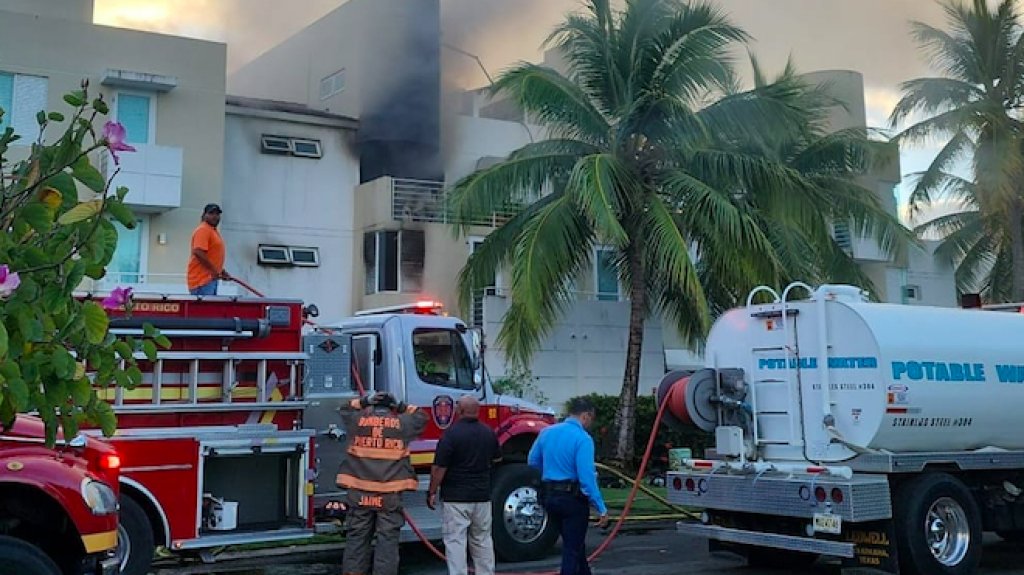  Dos personas y dos animales muertos durante fuego en residencia de Dorado 