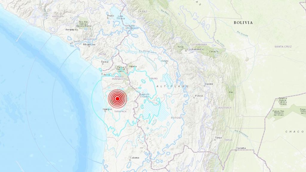  Un fuerte sismo de magnitud 6,2 sacude el norte de Chile 