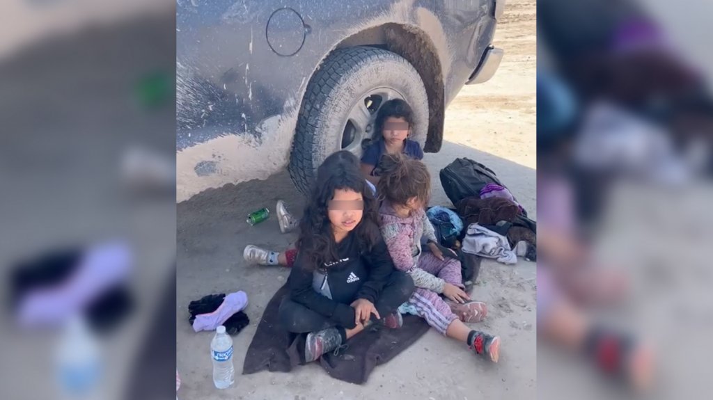  T&iacute;a de dos ni&ntilde;as halladas en la frontera confirma que fueron secuestradas 