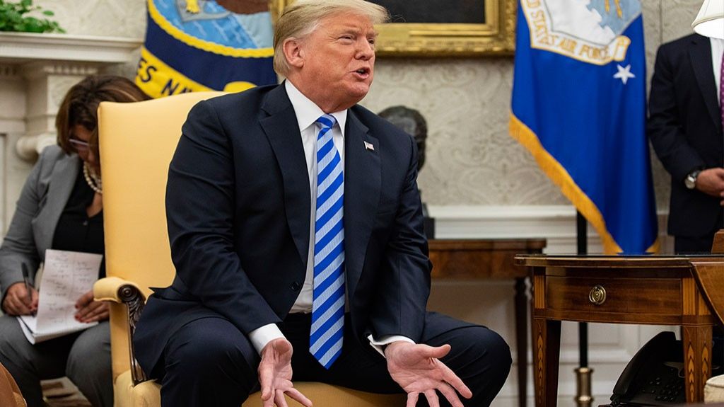  Trump defiende salida de Siria y dice que EEUU no puede ser polic&iacute;a del mundo 