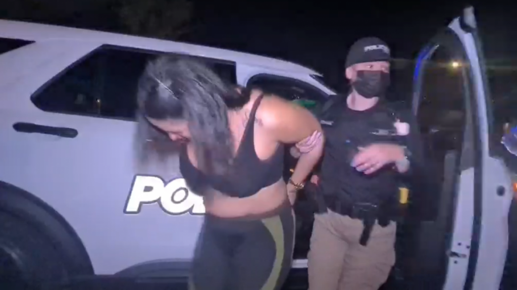 Video: Municipales de Bayam&oacute;n arrestan una mujer con un carro robado 