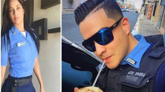 Salen a flote los policÃ­as modelos durante la semana de la policÃ­a
