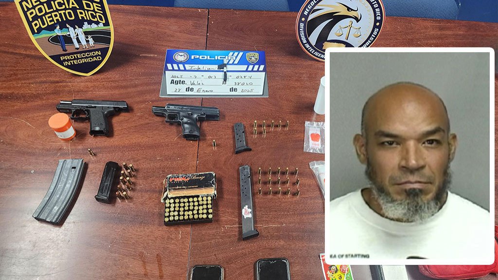  Radican cargos contra hombre por posesión ilegal de armas en Bayamón 
