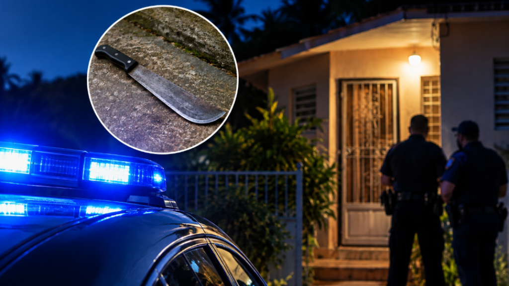  Hombre resulta herido tras disputa familiar con machete en Comer&iacute;o 