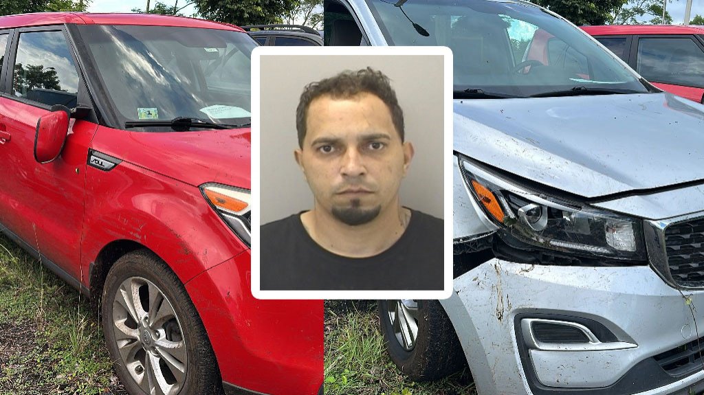  Acusan a hombre de Vega Alta por comercio ilegal de vehículos robados y otros delitos 