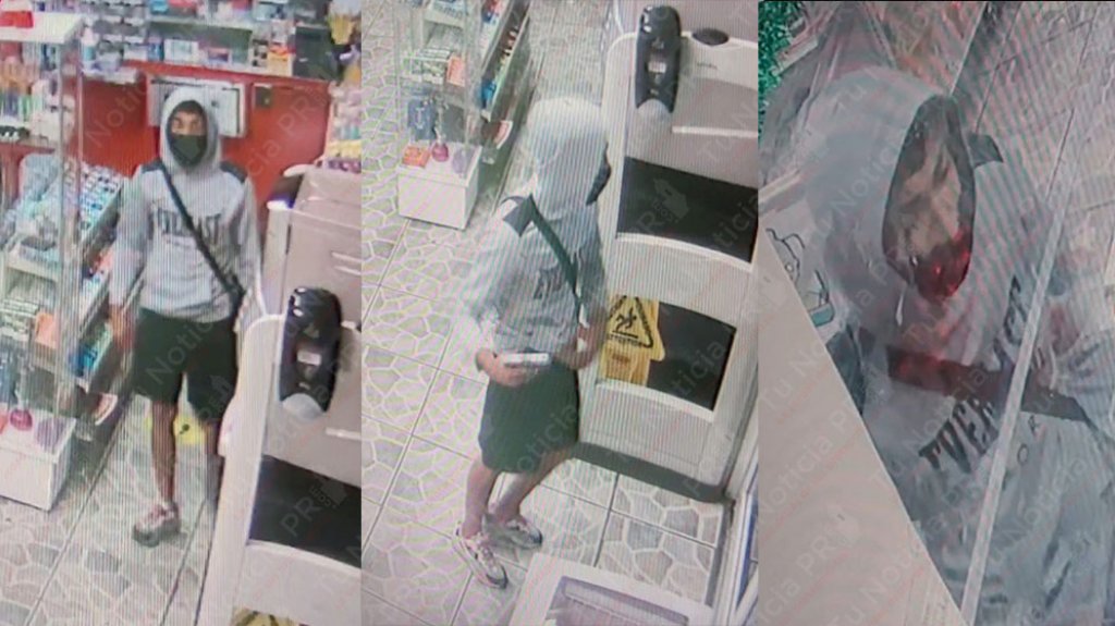  Video: Trat&oacute; de robar una gasolinera en Bayam&oacute;n, se qued&oacute; encerrado y le dio un tiro al cristal para salir 