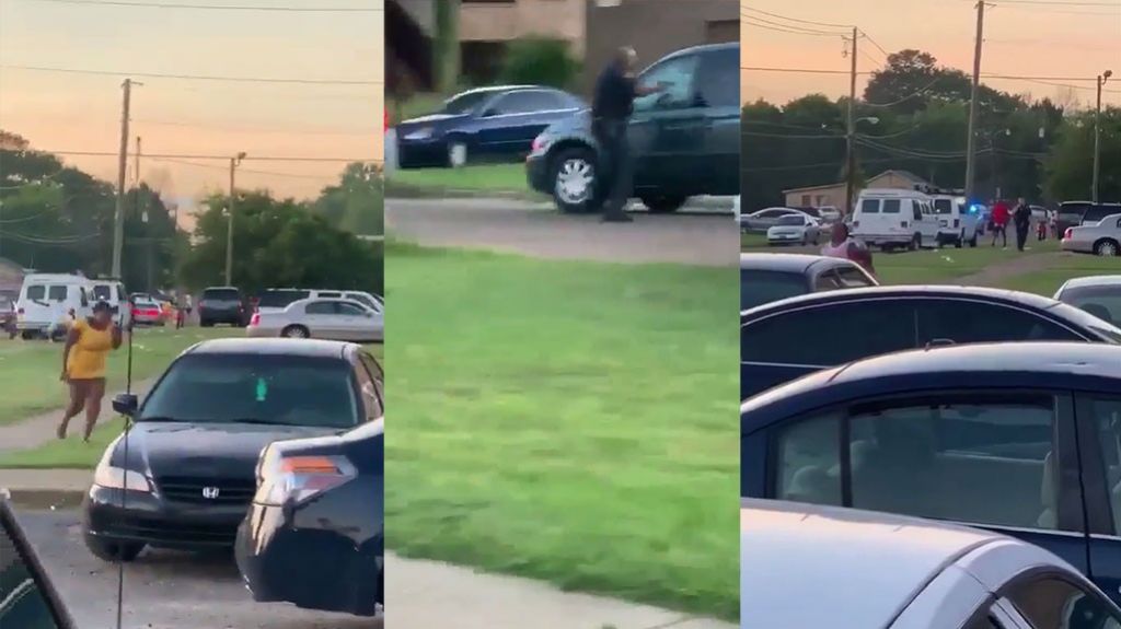  Captado en video violento tiroteo en &aacute;rea residencial de Alabama 