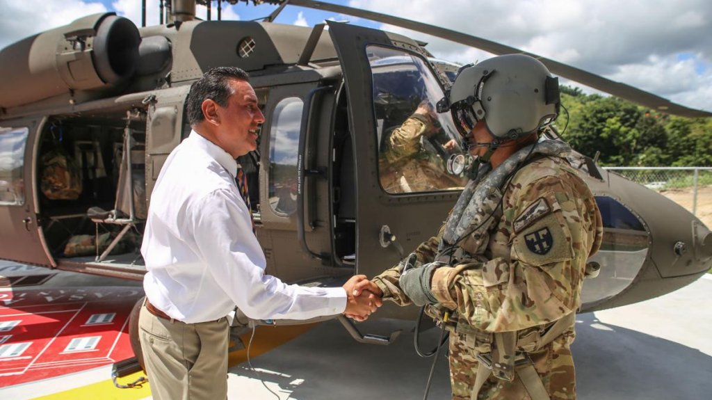  Aponte Hern&aacute;ndez solicita a la administraci&oacute;n saliente de San Lorenzo que paralice el traspaso del helipuerto de Quebrada Honda 