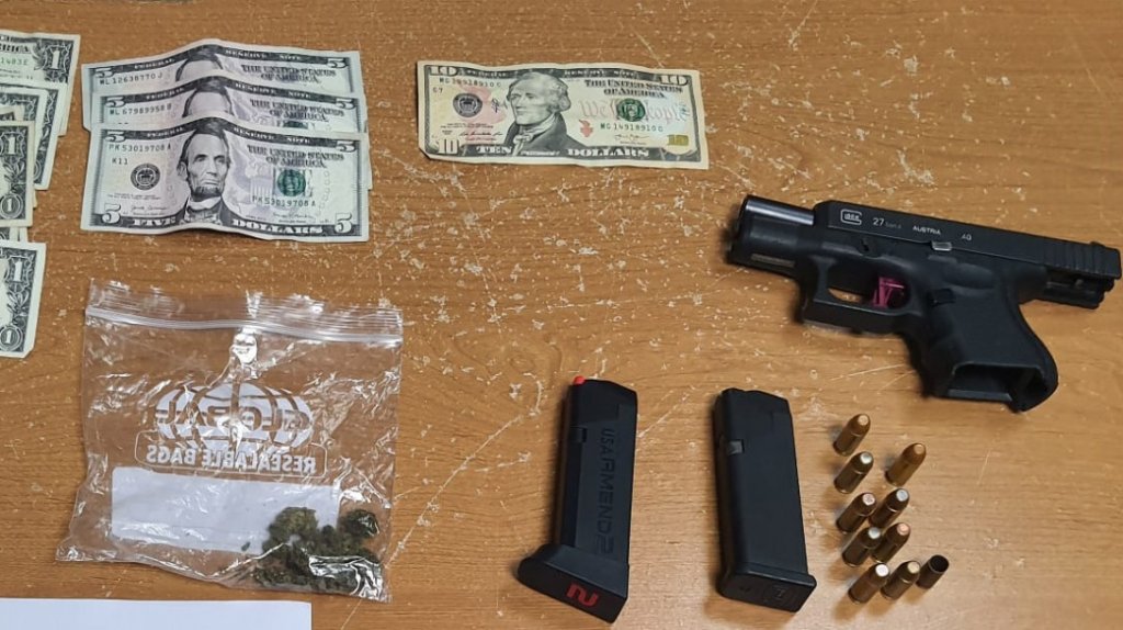  Arrestado en Naguabo un menor de 17 a&ntilde;os con una pistola y marihuana 