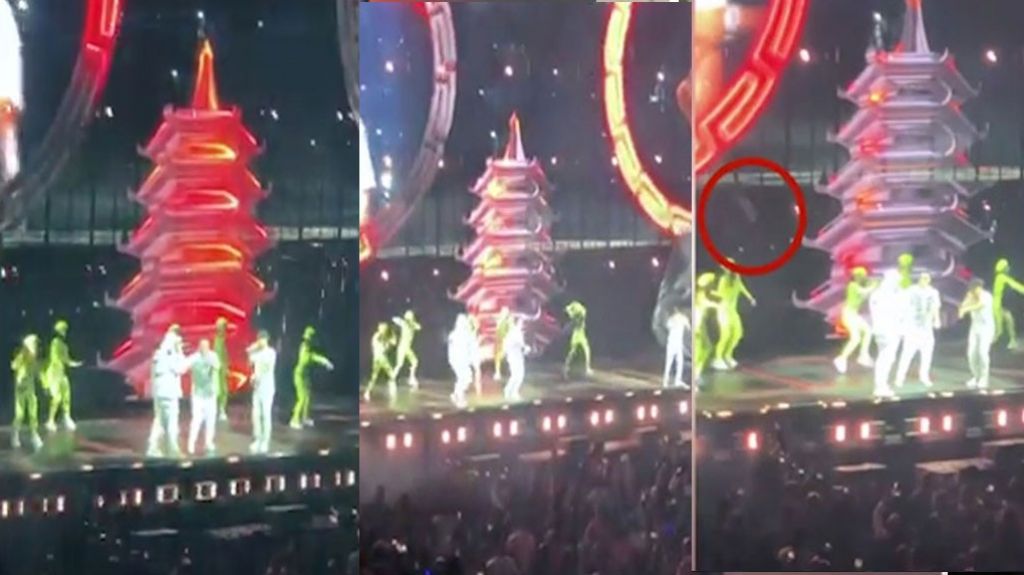  Video: Momento en que lanzan botellas durante el concierto de Daddy Yankee 