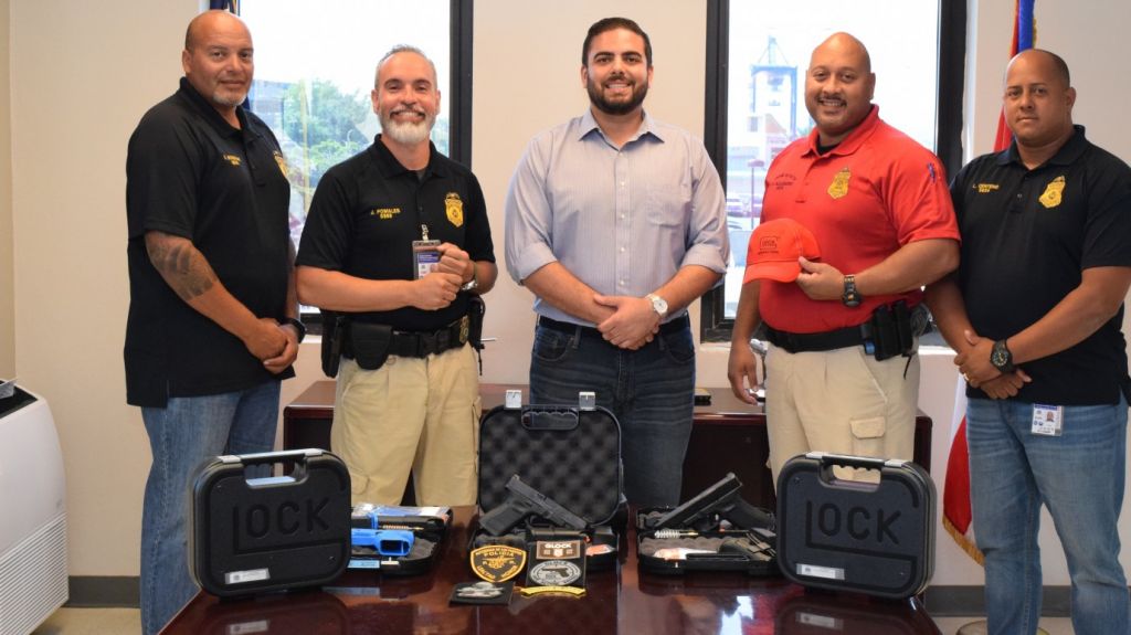  Entregan armas agentes de Seguridad Interna de Puertos 