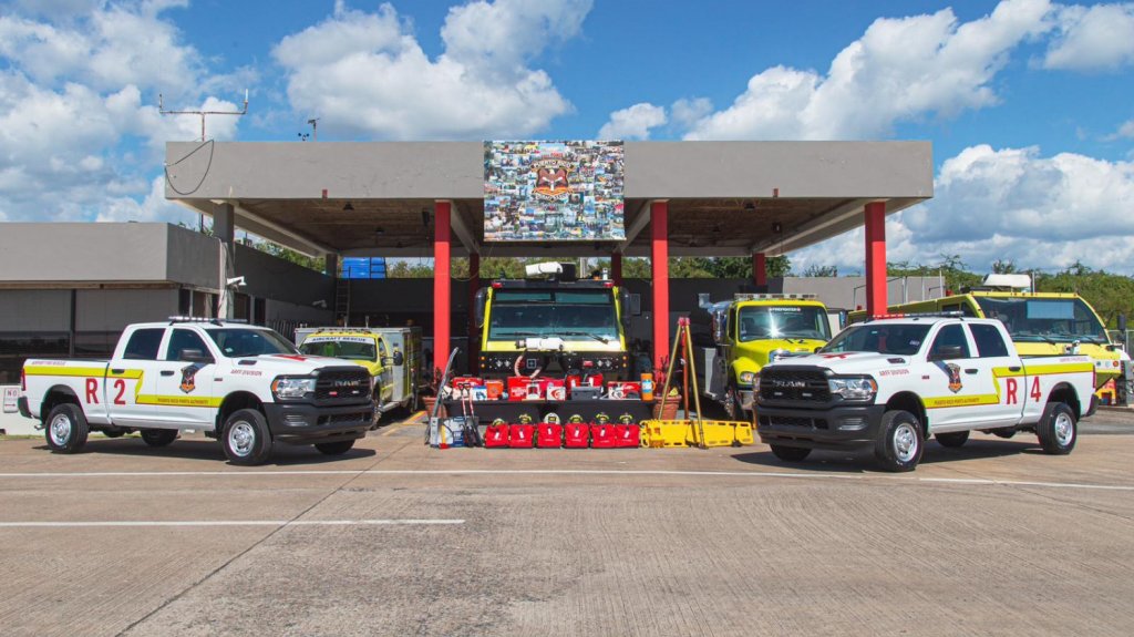  Rescate Aéreo de Ponce y Aguadilla reciben vehículos y equipos nuevos 