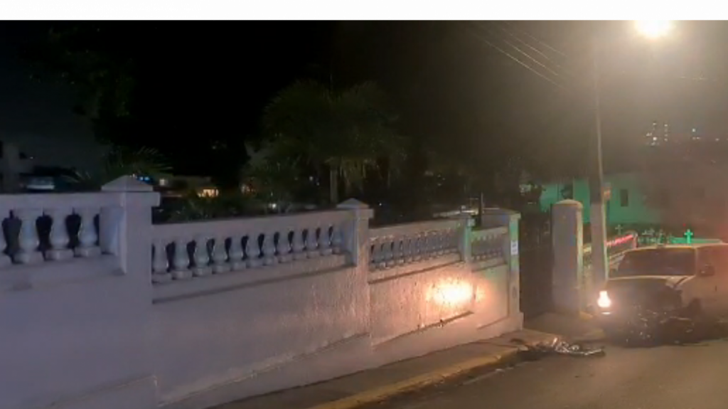  Video: Sin identificar motociclista que muri&oacute; anoche en Santurce 