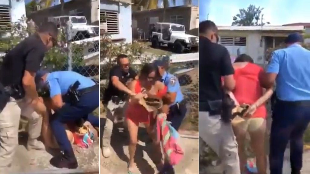  Video: 5 mil de fianza a mujer &ldquo;guapetona&rdquo; que agredi&oacute; polic&iacute;as en Culebra 
