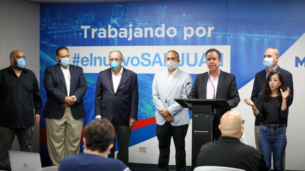  Miguel Romero presenta propuesta para suplementar las alternativas de transporte colectivo en San Juan 