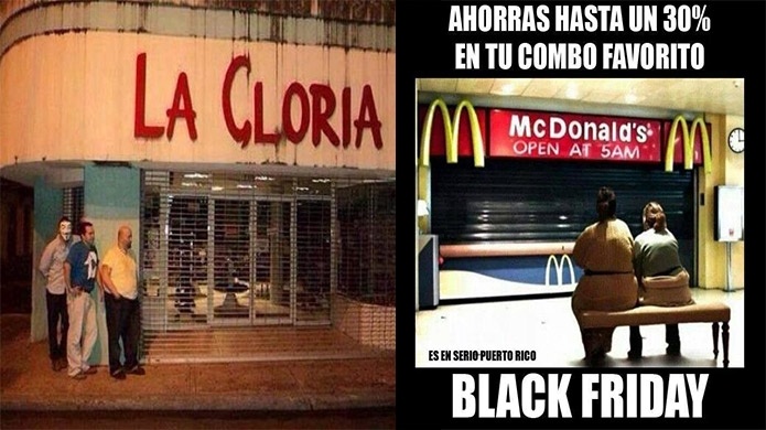 No Faltan Los Memes en P.R. del Black Friday