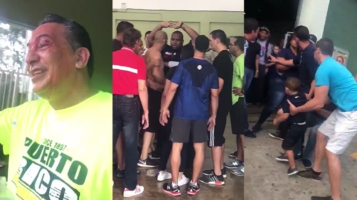 Video: Juego de niños en cancha de Guaynabo termina con agresión entre padres 