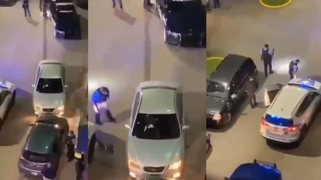  Video: Se entrega hombre que le entr&oacute; a tiros ayer a su suegro en condominio de Carolina 