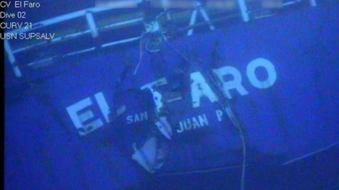 Recuperan la 'caja negra' del barco hundido por el huracÃ¡n JoaquÃ­n en 2015