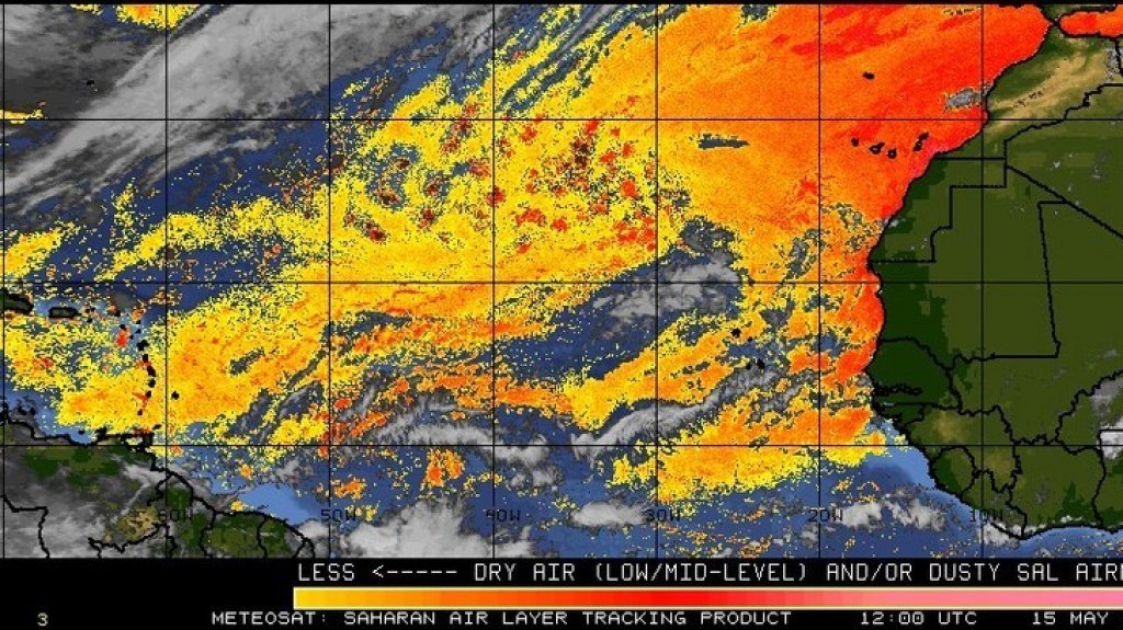  Hoy Llega Nube De Polvo Del Sahara 