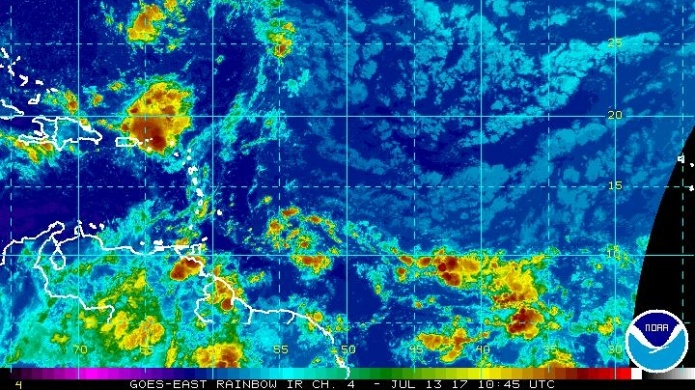 ContinÃºa la inestabilidad atmosfÃ©rica