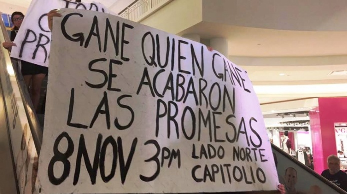 "Todos Contra Promesa" llama a una marcha para el dÃ­a de las elecciones