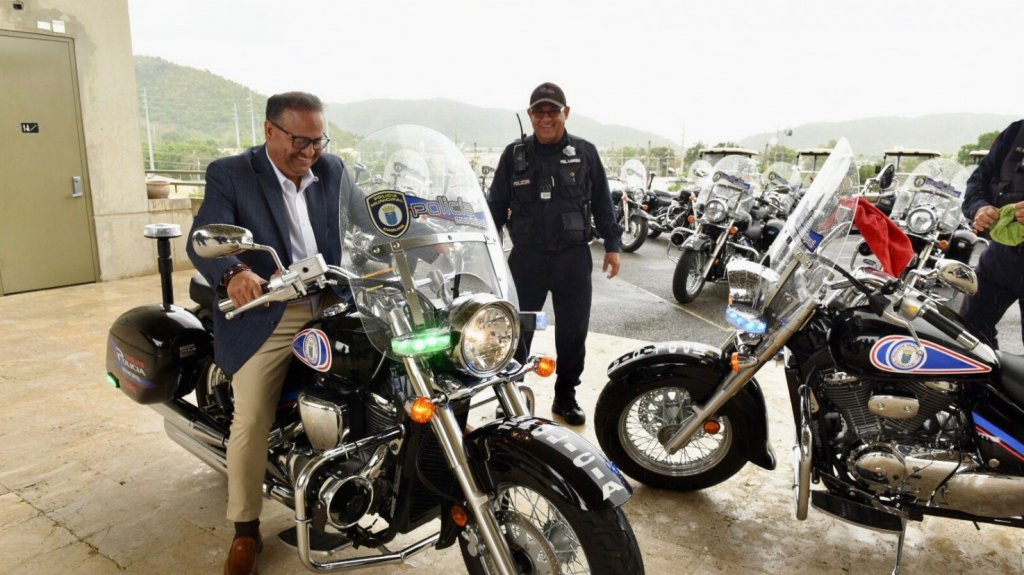  Nuevas motoras y patrullas para la polic&iacute;a municipal de Caguas 