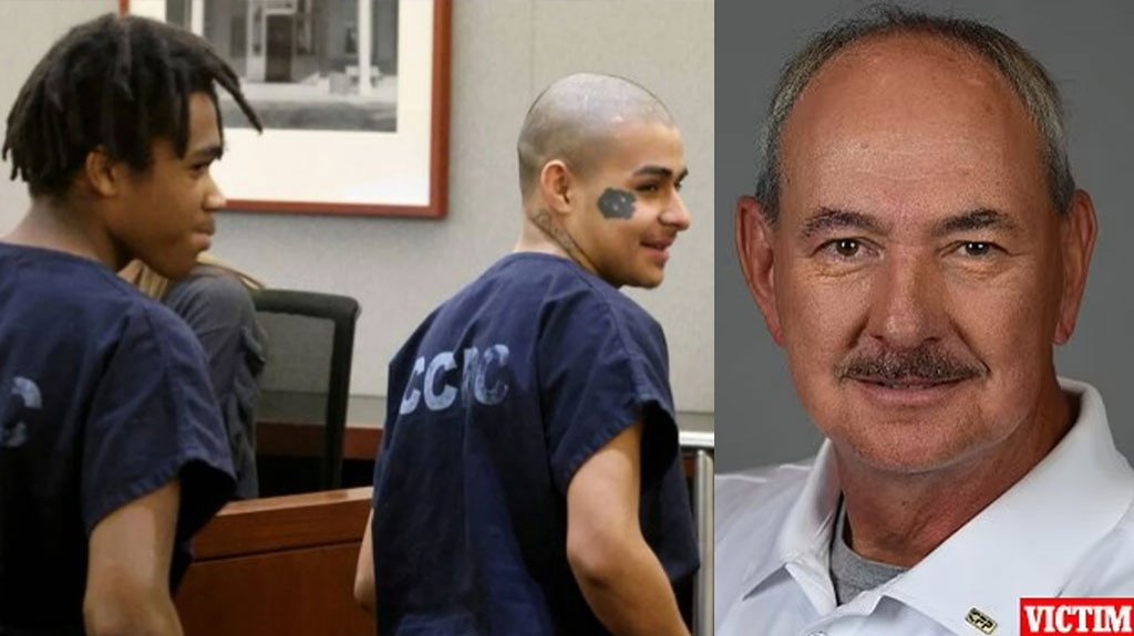  Video:Jóvenes acusados de matar a expolicía se ríen durante juicio 