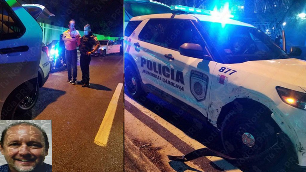  Arrestan a un &ldquo;Doctor Borracho&rdquo; que choc&oacute; un auto, provoc&oacute; una persecuci&oacute;n y choc&oacute; una patrulla durante su huida 