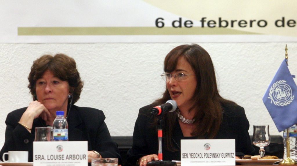  La movilidad es un derecho humano, dice la l&iacute;der del partido de L&oacute;pez Obrador 