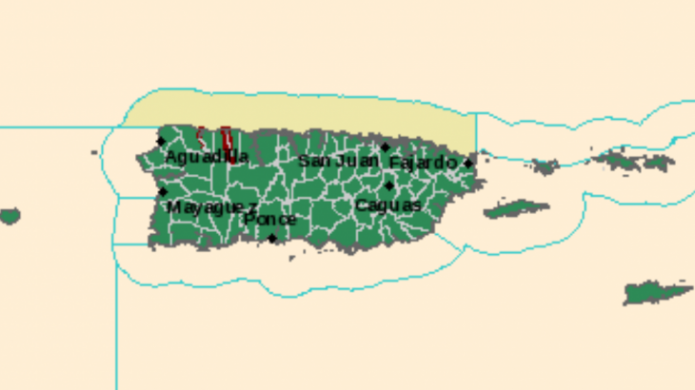 Aviso de Inundaciones para el RÃ­o Camuy y para la represa de Guajataca.