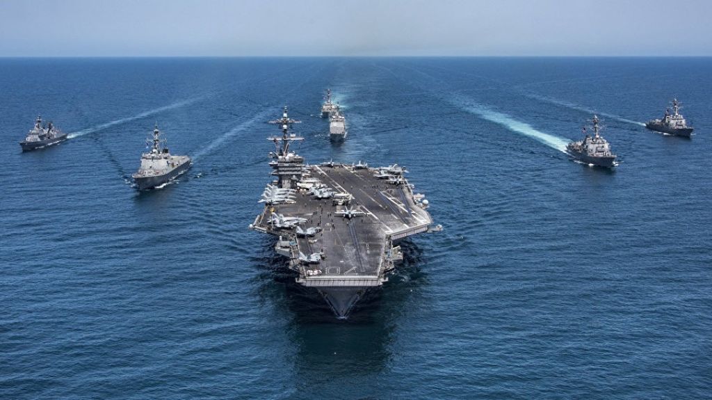  EE.UU. despliega el portaviones USS Abraham Lincoln y su grupo de combate para "enviar un mensaje claro a Ir&aacute;n"(Video) 