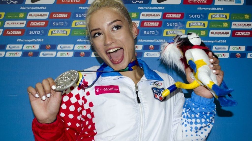  Hist&oacute;rica medalla de Andrea Maldonado en gimnasia art&iacute;stica 