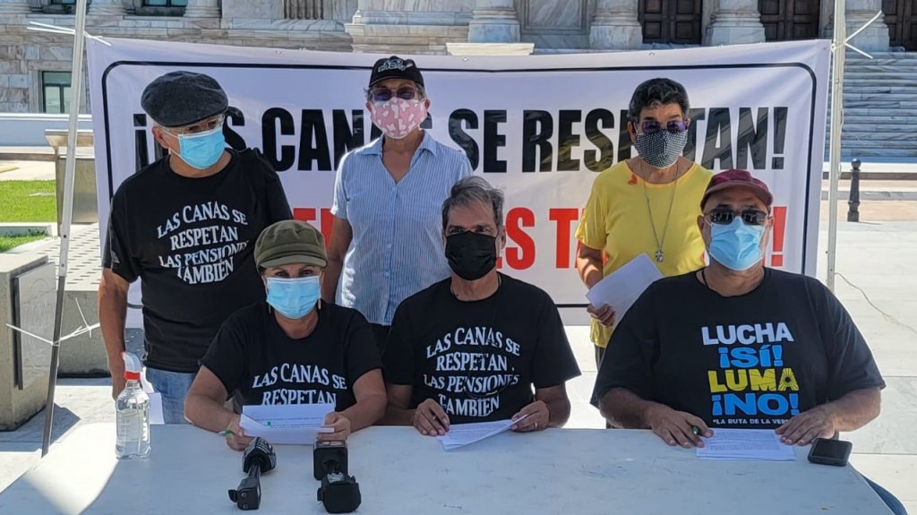  Retirados reclaman por sus necesidades en el D&iacute;a del Adulto Mayor y lanzan dardos a la JSF 