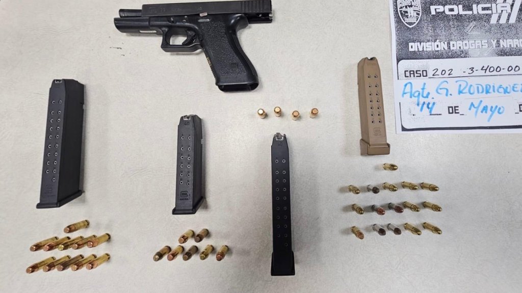 Arrestado por armas en Ponce 