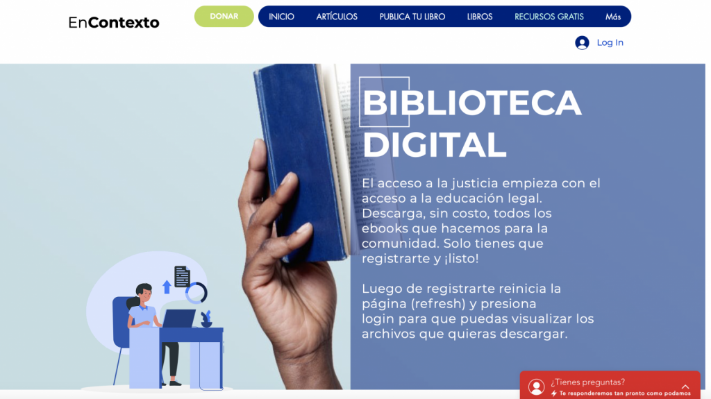  J&oacute;venes puertorrique&ntilde;os inaugurar&aacute;n plataforma digital para facilitar el acceso a la educaci&oacute;n legal 