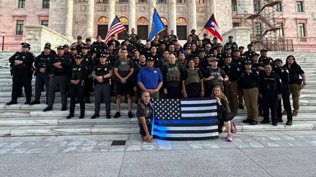  Video: Municipales de San Juan se unieron hoy a Alguaciles de los Estados Unidos en la carrera anual en honor a los Polic&iacute;as Ca&iacute;dos 