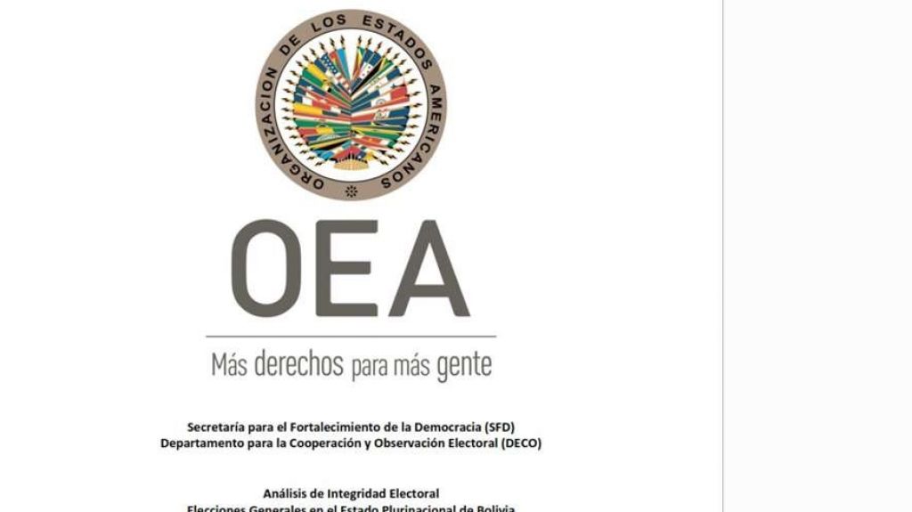  Informe de la OEA revela que colapso de las elecciones del 16 de febrero se debió a errores cometidos por los técnicos de la Junta Electoral y no se evidenció ningún fraude 