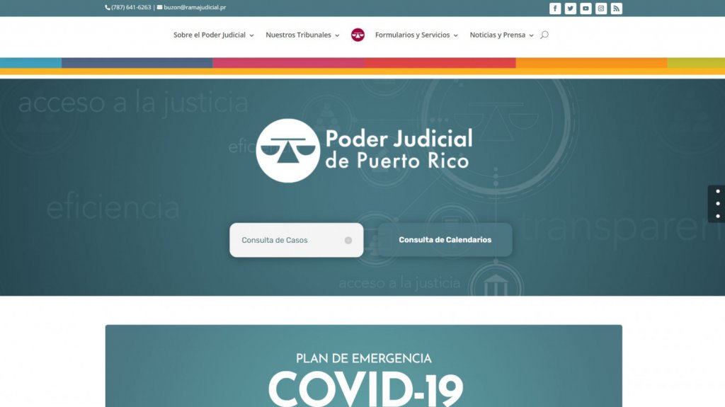  Rama judicial lanza nuevo portal cibern&eacute;tico 