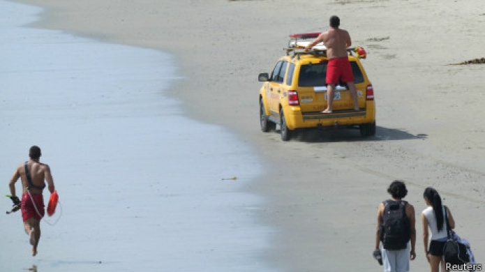 Tormenta elÃ©ctrica deja una docena de heridos en Venice Beach, California