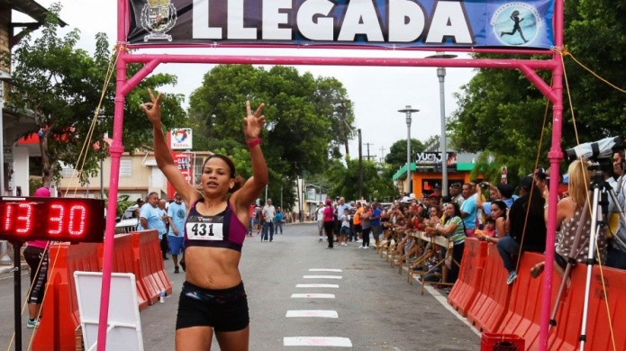 MarÃ­a Mancebo rompe marca de corrida 4k en Guayanilla